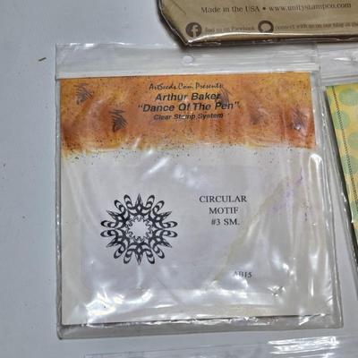 New in package rubber stamp collection