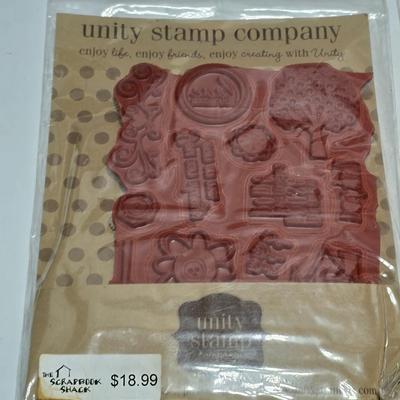 New in package rubber stamp collection