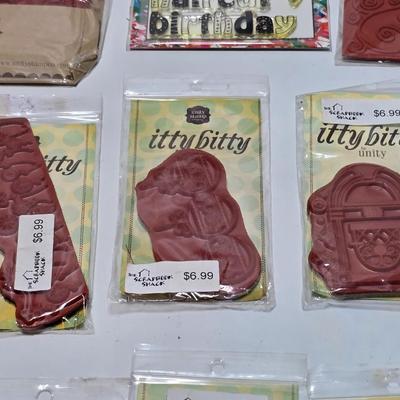 New in package rubber stamp collection