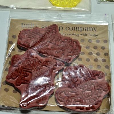 New in package rubber stamp collection