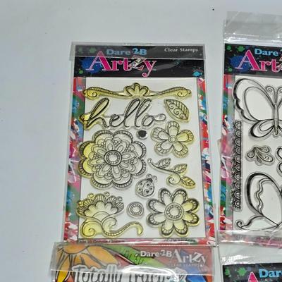 New in package clear stamp collection