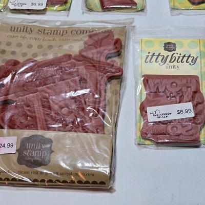 New in package rubber stamp collection