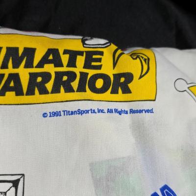 Twin sized vintage sheets - California Raisins - and wrestle mania including Hulk Hogan!
