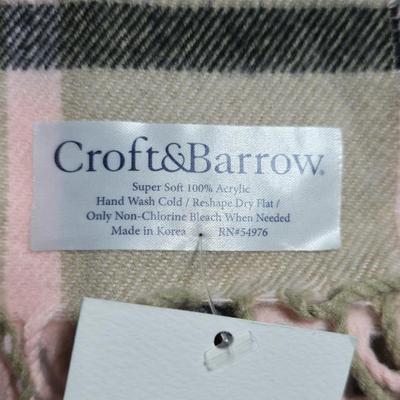 Nice scarves -of different colors and patterns new Croft & Barrow neck scarf