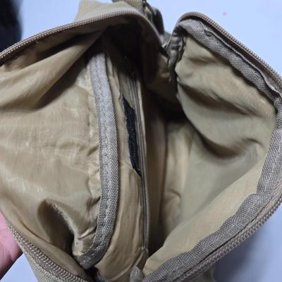 Overnight bags, small backpacks, and briefcase