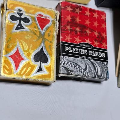 Vintage decks of cards - Canasta - Poker - go fish - Flash cards