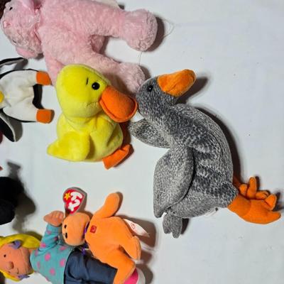 Huge assortment of plush characters - Disney - Looney toons - Barney % friends - animals - Ty and more