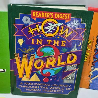 Fun variety of children's books - story time and educational - Fallin up - How in the world - Clifford and more