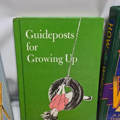 Fun variety of children's books - story time and educational - Fallin up - How in the world - Clifford and more