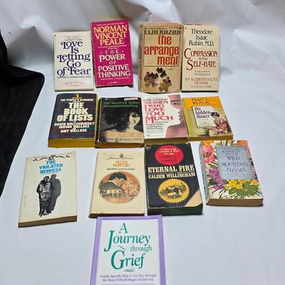 Small variety of paperback books - Elia Kazan - Calder Willingham and other great authors