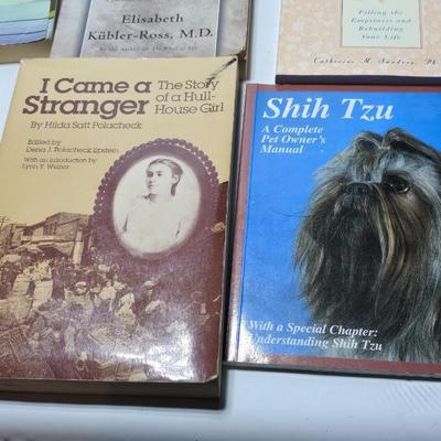 Self-help and animal books - Shih tzu dogs - Grieving and more