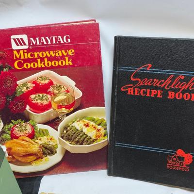 Assortment of cookbooks - Better homes - ABZ's of cooking and others