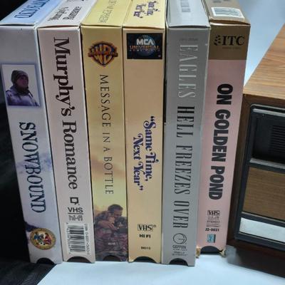 VSH Tape storage with a few VHS tapes