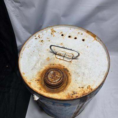 Two vintage steel containers - Lix cleaners and Chem-dip