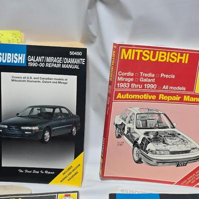Automotive manuals - Chilton - Datsun - Mitsubishi -