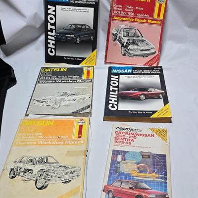 Automotive manuals - Chilton - Datsun - Mitsubishi -