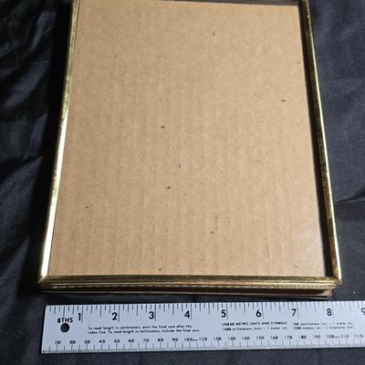 Metal gold framed picture frames