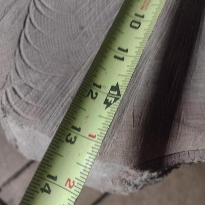 Natural Log Seat Stool