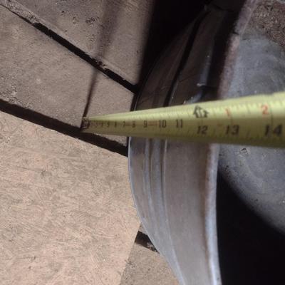 Galvanized Round Tub Choice B