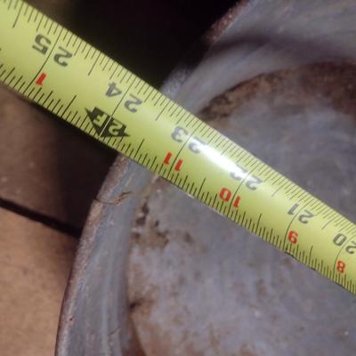 Galvanized Round Tub Choice B