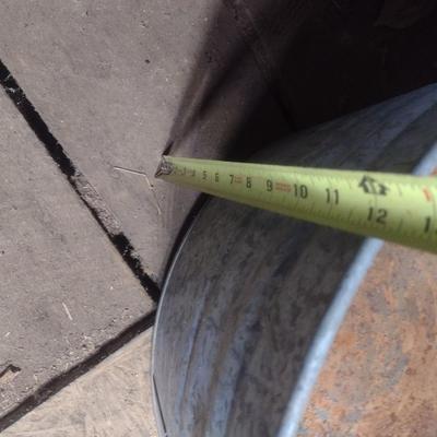 Galvanized Round Tub Choice C