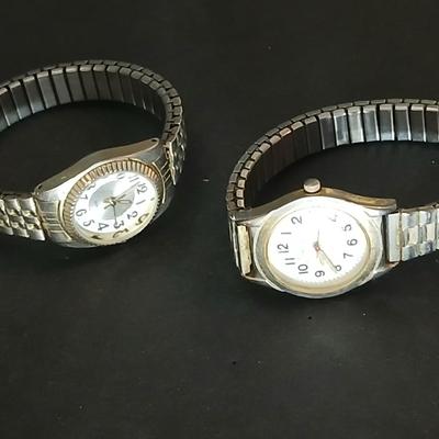 Gold toned chains - including one that is 14k GP and two watches