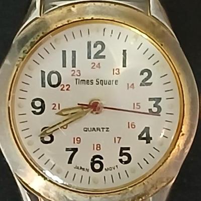 Gold toned chains - including one that is 14k GP and two watches