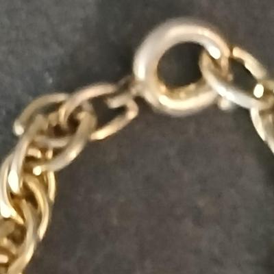 Gold toned chains - including one that is 14k GP and two watches