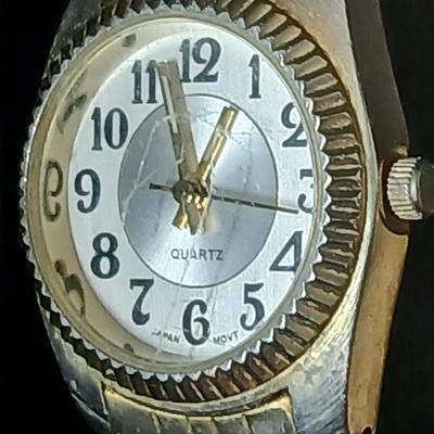 Gold toned chains - including one that is 14k GP and two watches