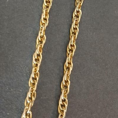 Gold toned chains - including one that is 14k GP and two watches