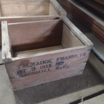 Set of Three Orchard Crates Marshall, NC
