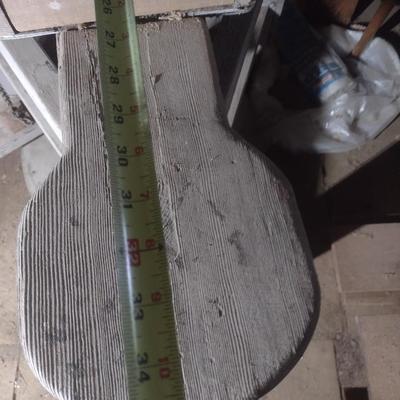 Vintage Wood Framed Foot Pedal Potter's Wheel
