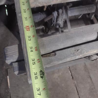 Antique Wood Framed Loom