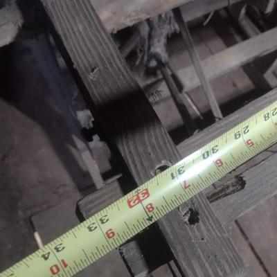 Antique Wood Framed Loom
