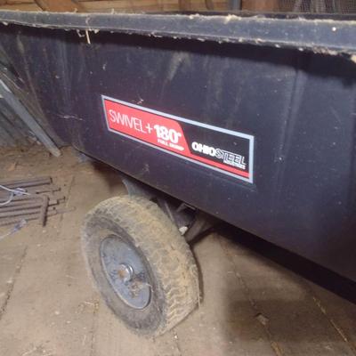 Ohio Steel Composite Bed Dump Pull Trailer