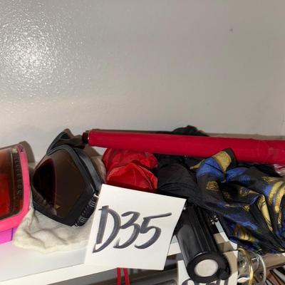 D35-Goggles ect