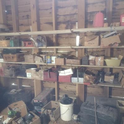 Large Collection of Hardware, Tools, Live Traps, Shop Accessories and More as Shown