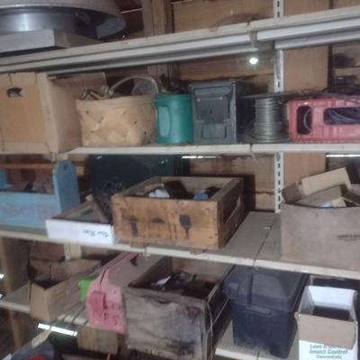 Large Collection of Hardware, Tools, Live Traps, Shop Accessories and More as Shown