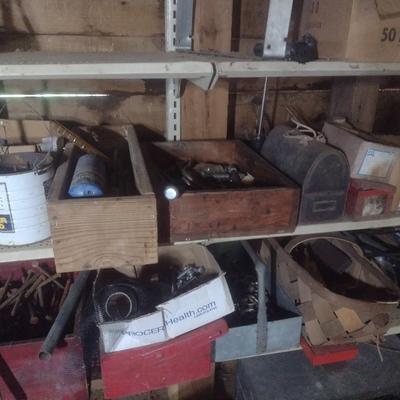 Large Collection of Hardware, Tools, Live Traps, Shop Accessories and More as Shown