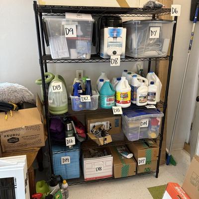 D6-Metal shelf