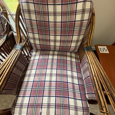 D4-Rattan armchair