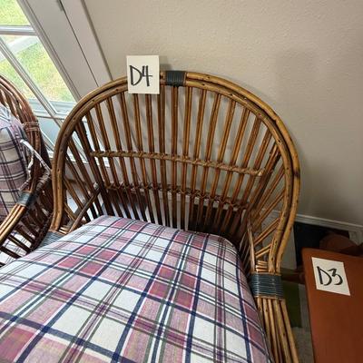 D4-Rattan armchair