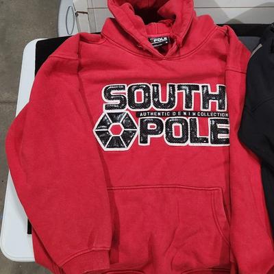 Sale Photo Thumbnail #101: Vintage Southpole Hoodie Sweatshirt Size L Large & Ecko Unlimited Jacket Sweater Size XL