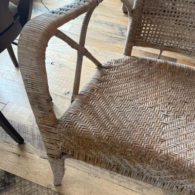 M51-Wicker loveseat