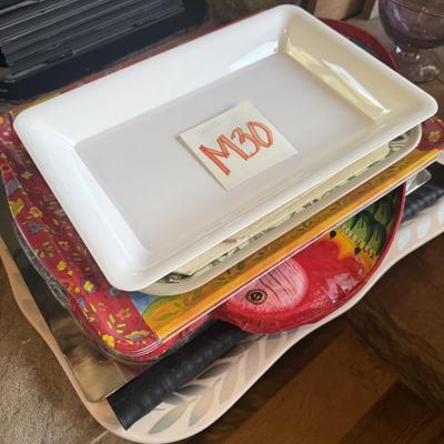 M30-Serving trays ect