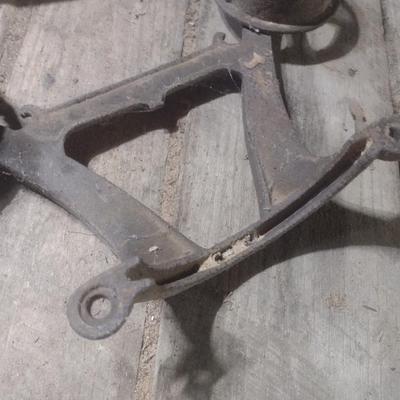 Antique Climax Cast Iron Hay Trolley