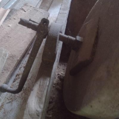 Antique Blacksmith's Grinding Sharpening Wheel
