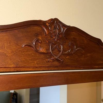 UP34-Antique dresser with Mirror