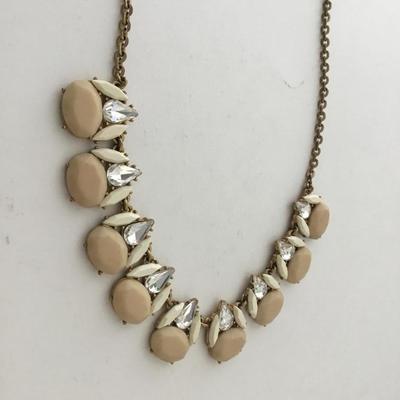 Gold tone beautiful j crew necklace