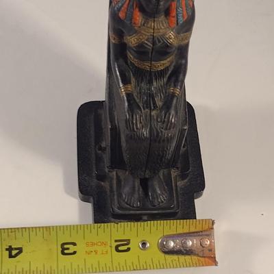 Sale Photo Thumbnail #330: Antique Cold-Painted Vienna Erotic Bronze Egyptian Deity 'Naughty'- Approx 5 7/8" Tall